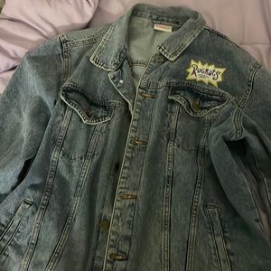 Size x large rug tats Jean jacket